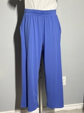 Charisma Wide-Leg Pull-On Pants in Periwinkle